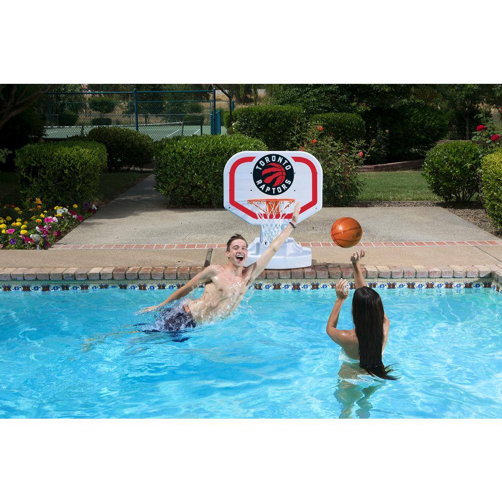 Poolmaster Toronto Raptors NBA Competition Swimming Pool Basketball Game 72928