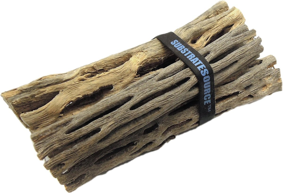 SubstrateSource Cholla Wood Aquarium and Terrarium Driftwood， 4-in， 3 count