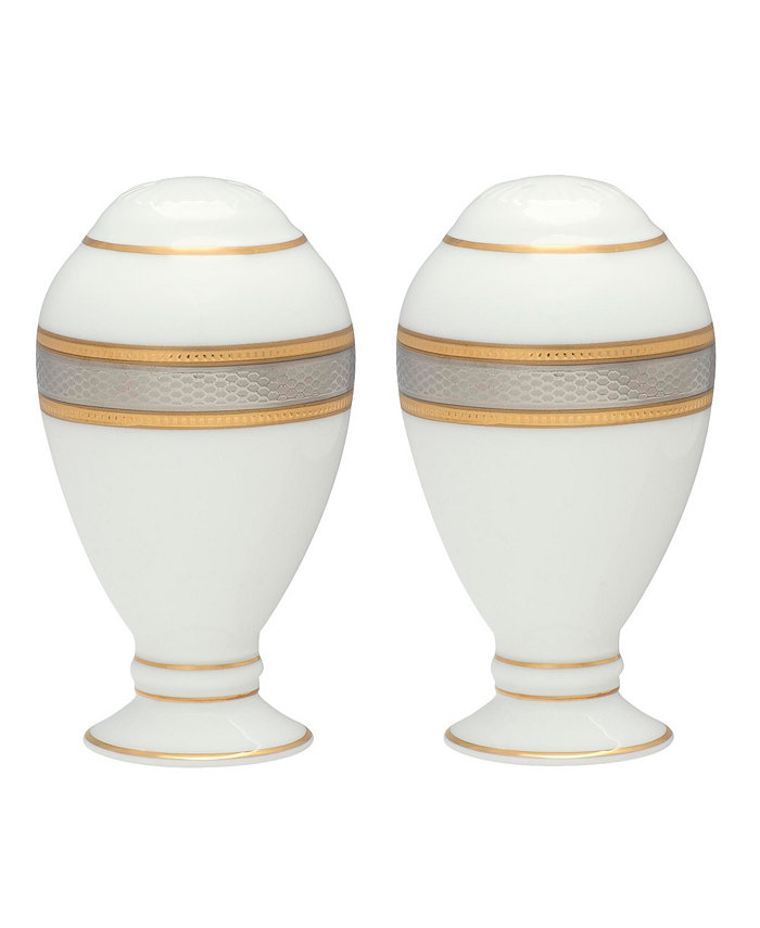 Noritake Brilliance Salt  Pepper 3-3 4