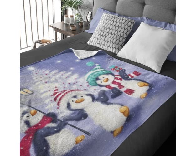 X 60 quot Puppy Fleece Throw Blanket For Girls Women Men And Kids