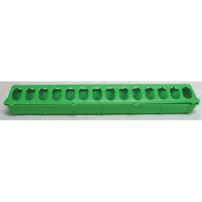 Inc Flip-top Poultry Feeder- Lime Green 20 Inch - 820LIMEGREEN