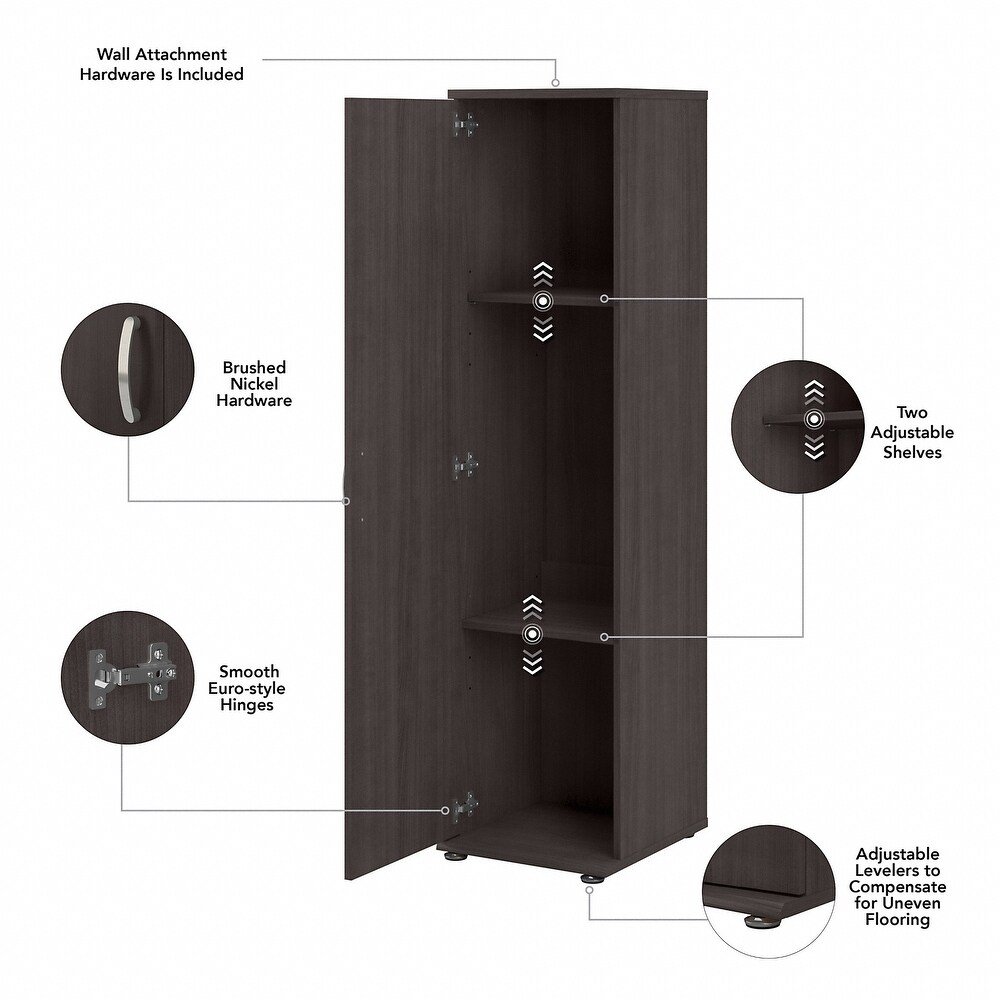 Universal Tall Narrow Storage Cabinet by Bush Business Furniture