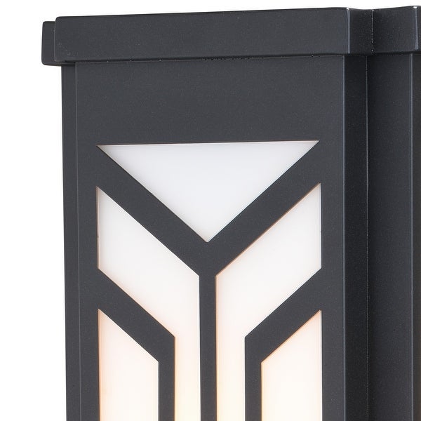 Evry 1 Light Bronze Outdoor Wall Lantern White Glass Shopping - The Best Deals on Outdoor Wall Lanterns | 35842710