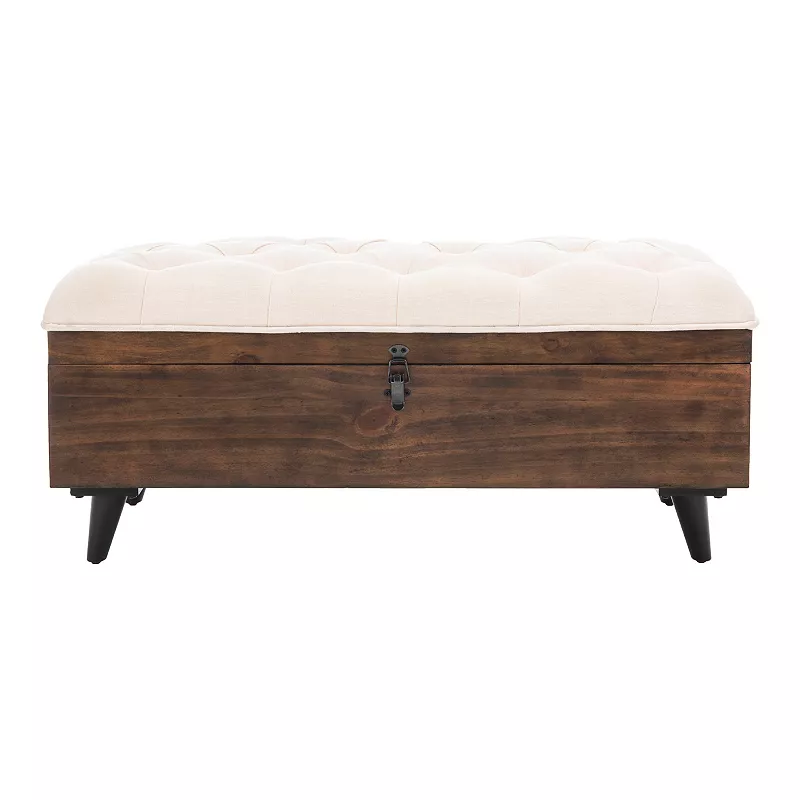 Safavieh Liam Tufted Storage Cocktail Ottoman