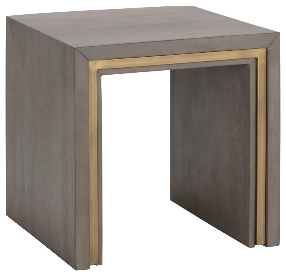 Hilbert End Table   Transitional   Side Tables And End Tables   by Sunpan Modern Home  Houzz