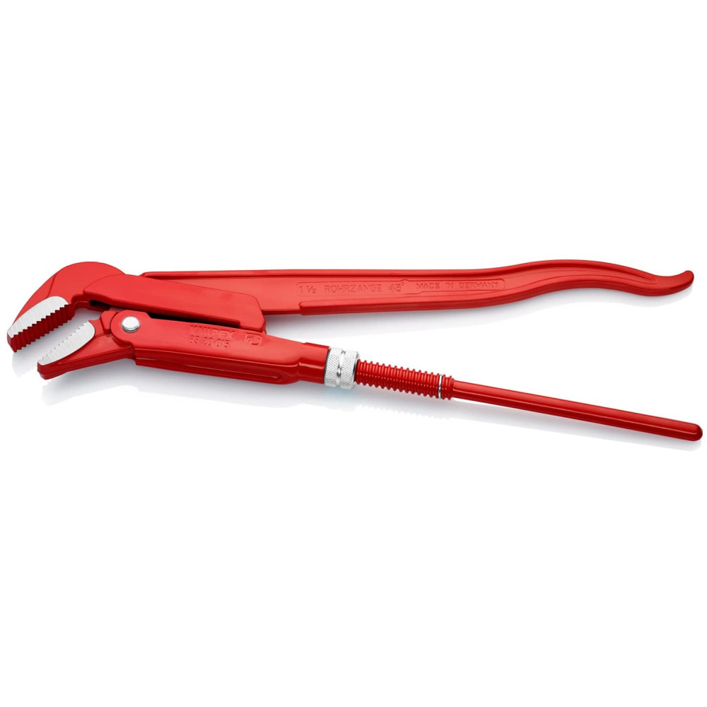 Knipex Pipe Wrench 45 Degree Angled 430 mm Swedish Pattern