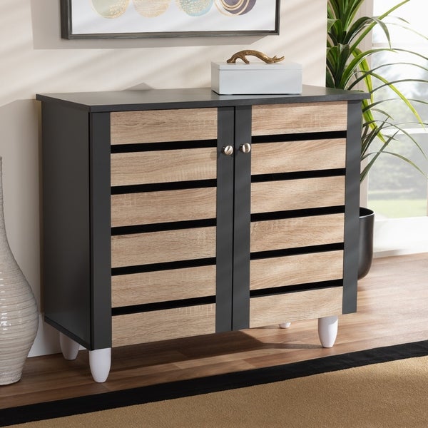 Contemporary Shoe Storage Cabinet - - 26396256