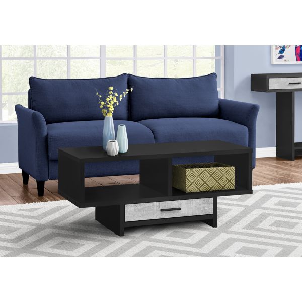 Coffee Table， Accent， Cocktail， Rectangular， Storage， Living Room， 42