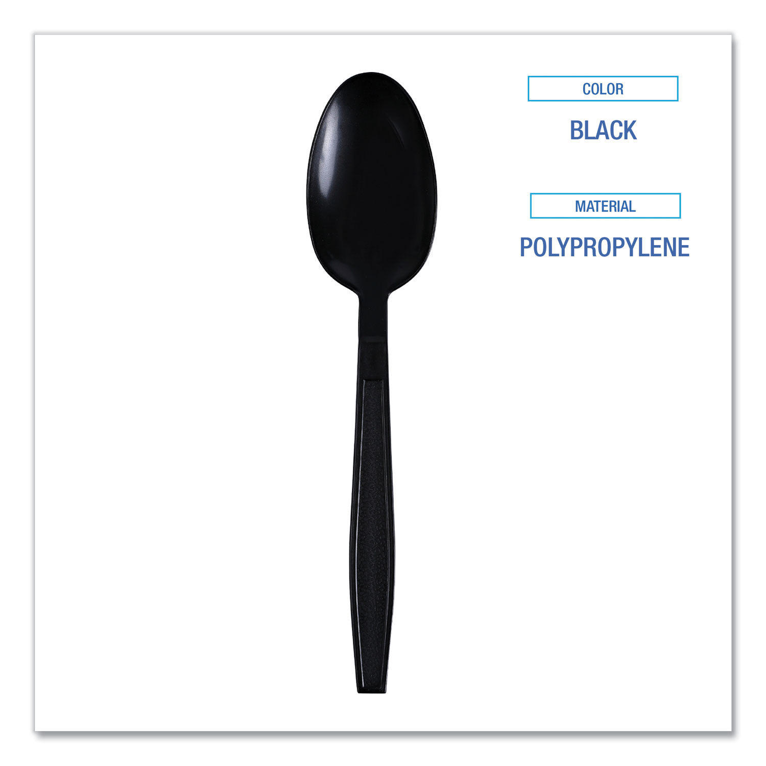 Heavyweight Wrapped Polypropylene Cutlery by Boardwalkandreg; BWKTSHWPPBIW