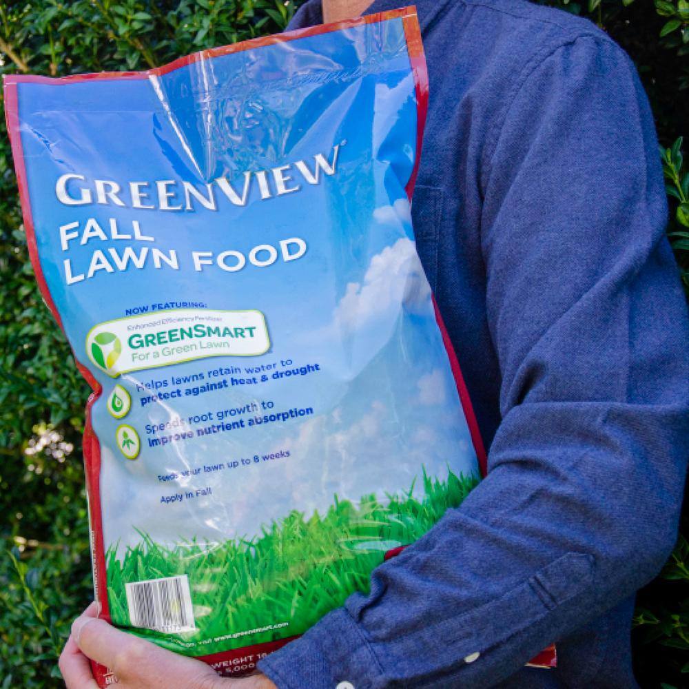 GreenView 16 lbs. Fall Lawn Food Covers 5000 sq. ft. (22-0-10) 2131182