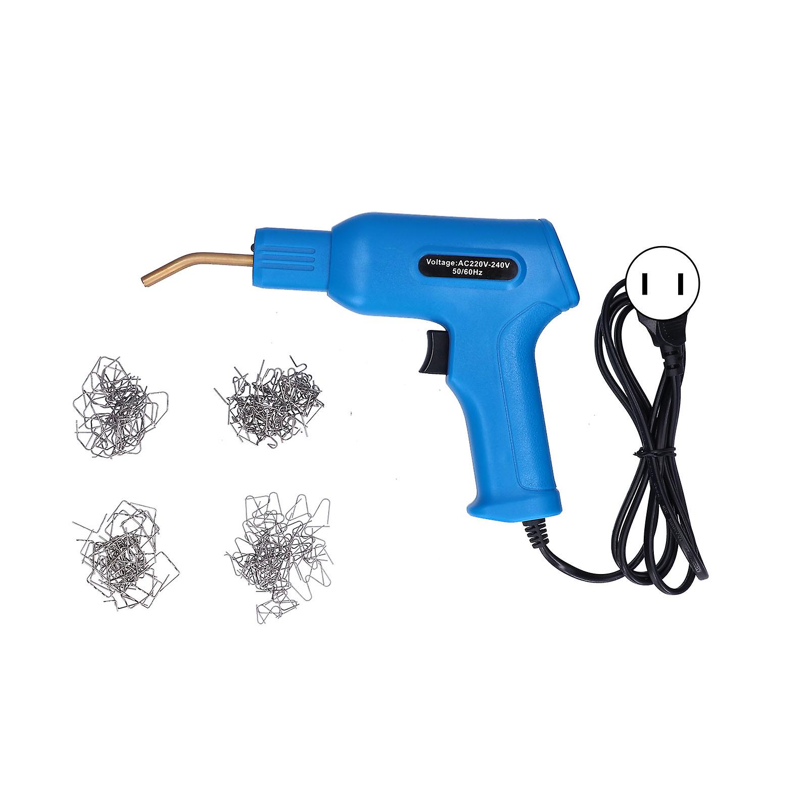 Handheld Plastic Welding Machine Hot Stapler Repair Welding Tool For Home Garden Supplies Blueus Plug 100120v