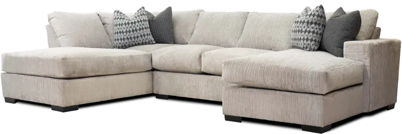 Trevi Gray 3 Piece Sectional