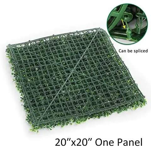 Supplies high quality artificial follaje hedge hanging garden decoration