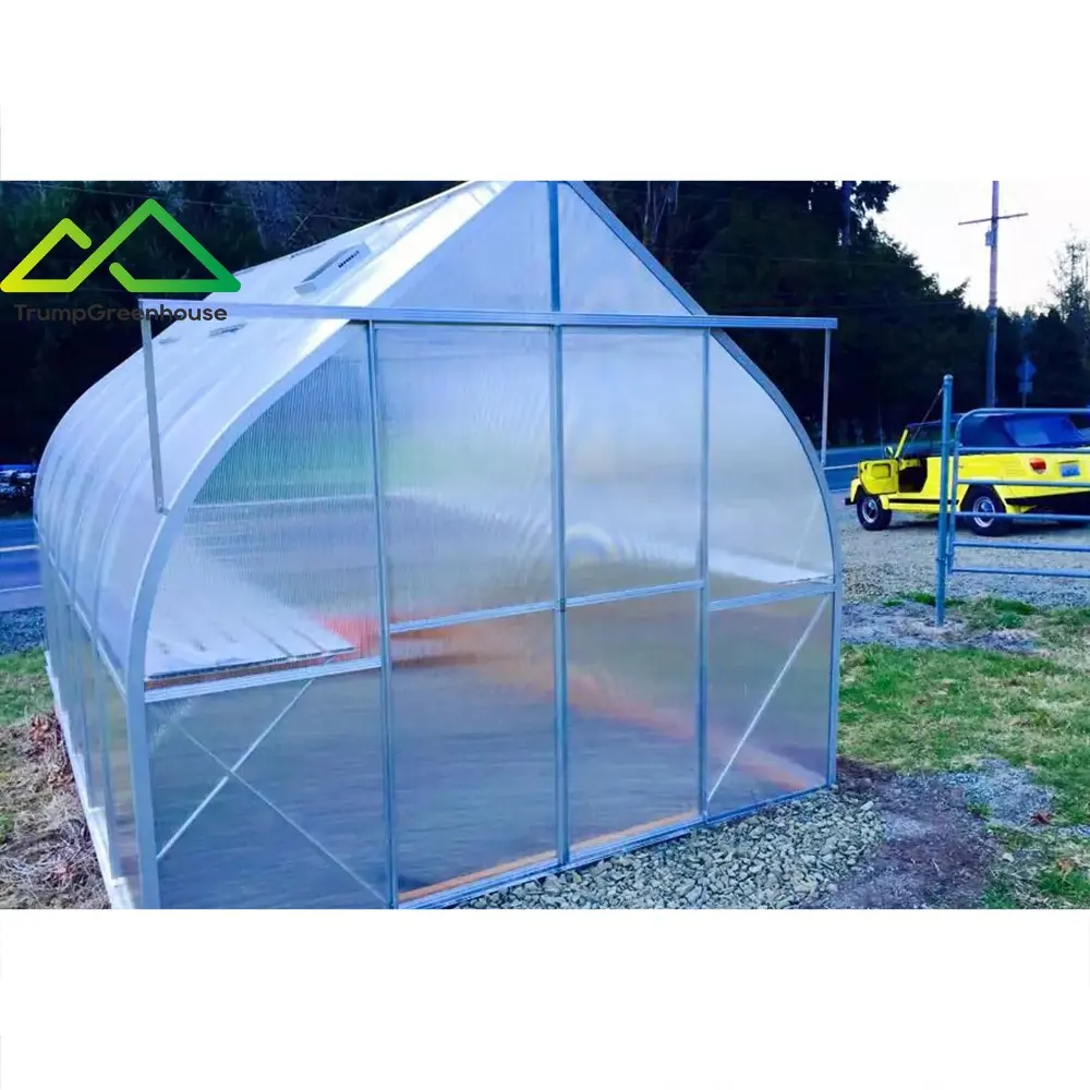 Garden Supplies Buildings Agricultural Greenhouses Frame Plastic Sheet tropical garden tunnel greenhouse