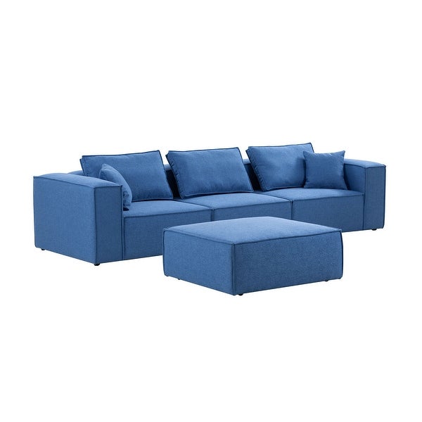 Williamspace Modern Upholstered Sectional Sofa for Living Room