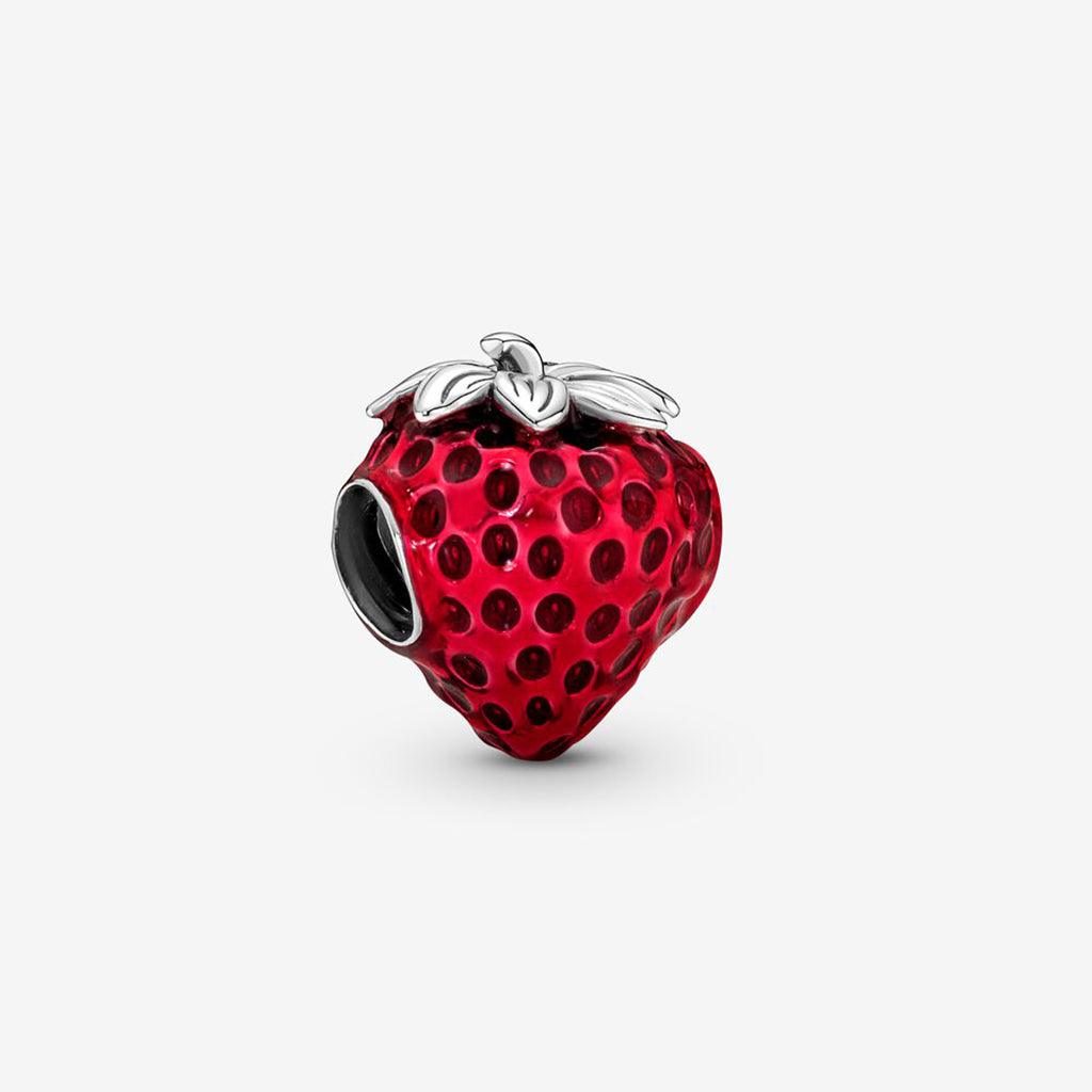 PANDORA  Seeded Strawberry Fruit Charm