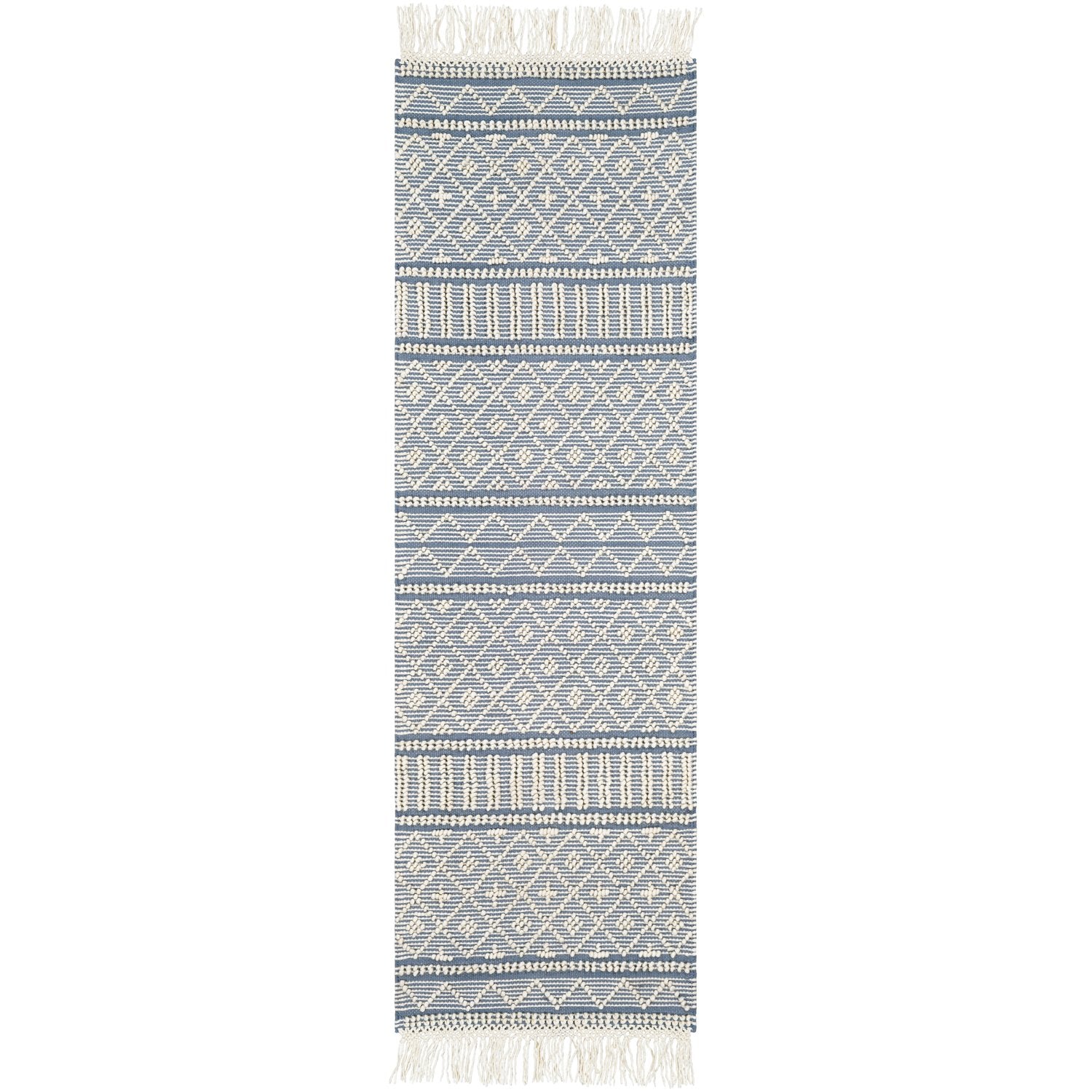 Farmhouse Tassels Hand Woven Rug