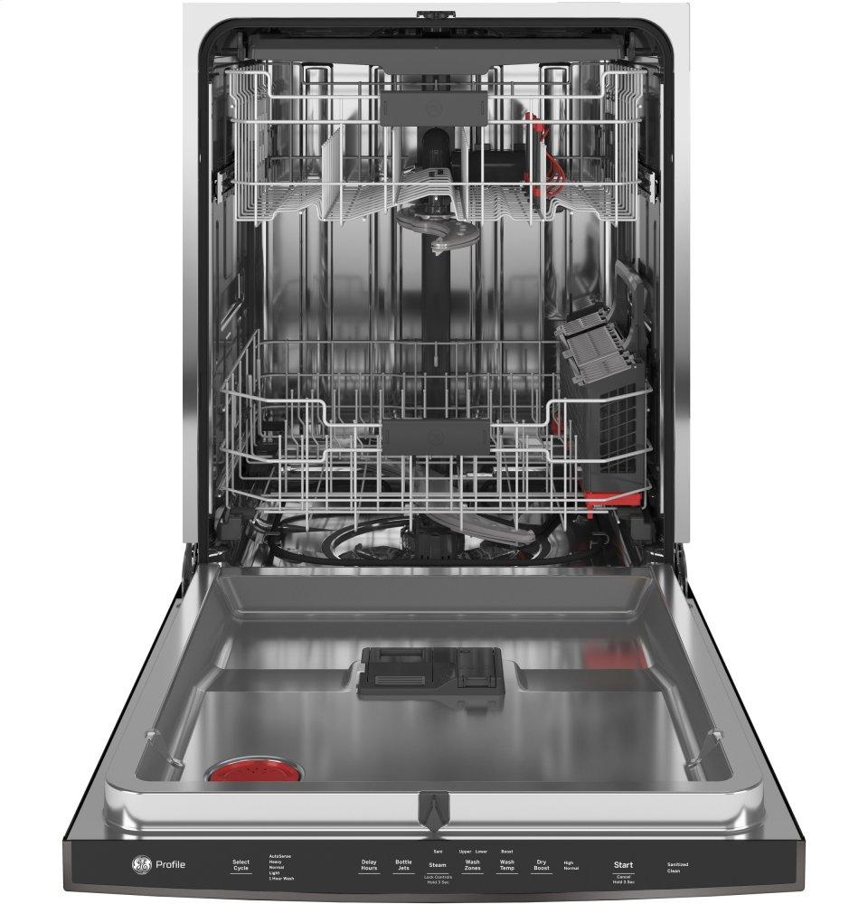 Ge Appliances PDT715SBNTS Ge Profile™ Top Control With Stainless Steel Interior Dishwasher With Sanitize Cycle & Dry Boost With Fan Assist