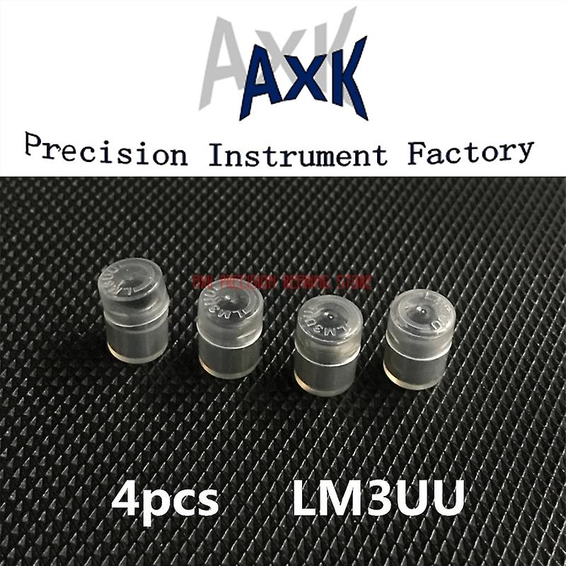 Cnc Router Parts Linear Rail Axk 4pcs/lot Lm3uu 3mm* 7mm*10mm 3mm Linear Ball Bearing Bush Bushing For Round Shaft Cnc Parts