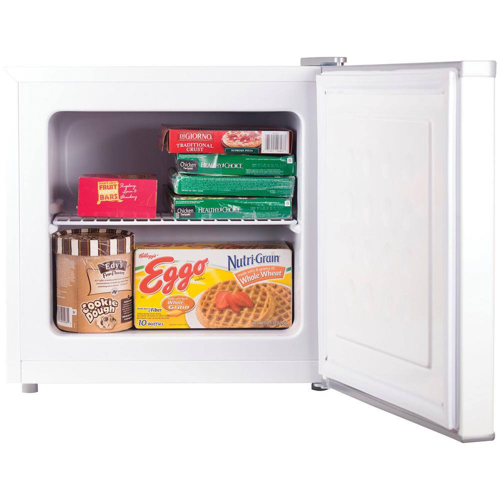 BLACK+DECKER 1.2 cu. ft. Compact Upright Freezer in White BUFK12W