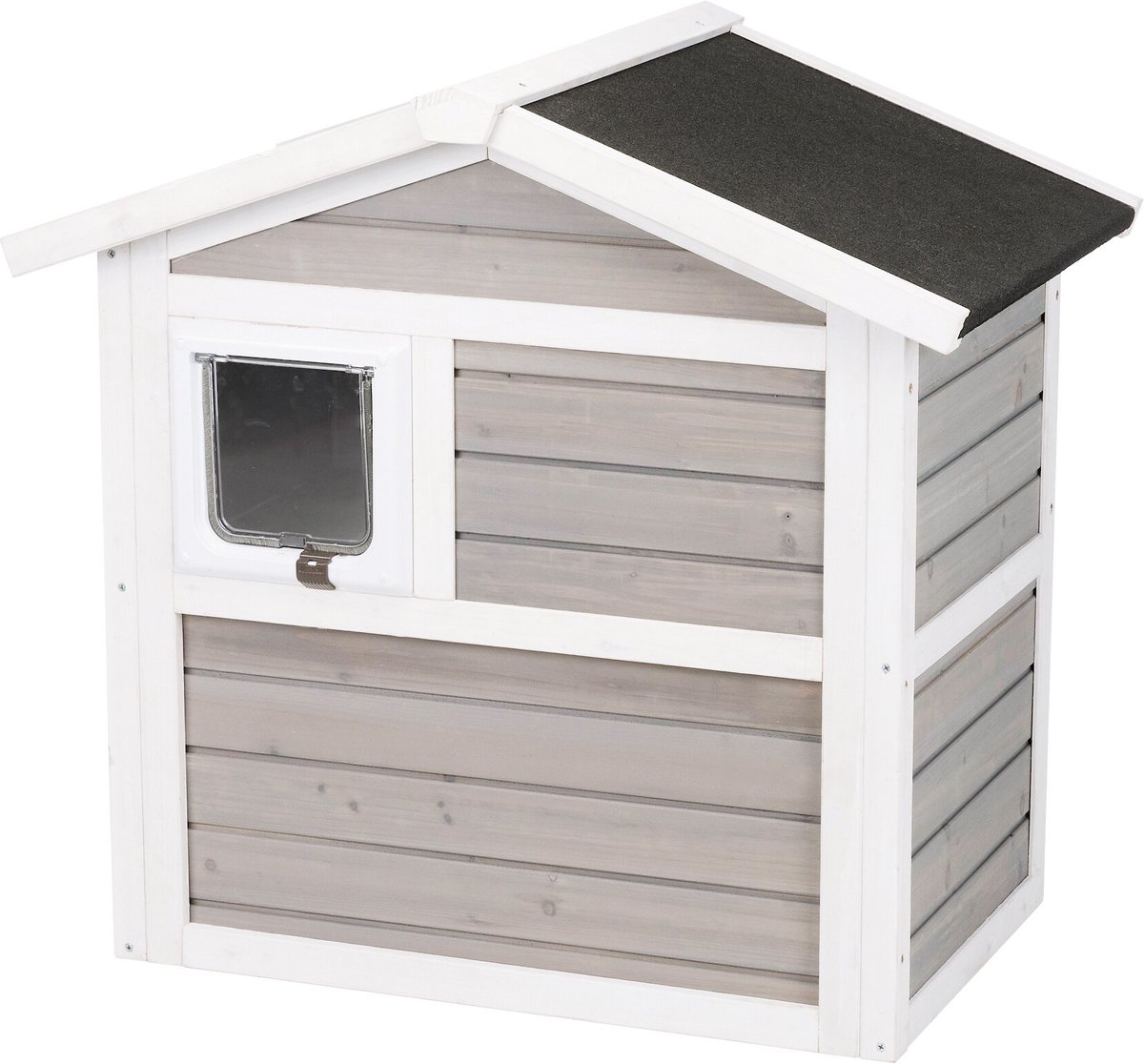 TRIXIE Natura Insulated Cat House with Ramp