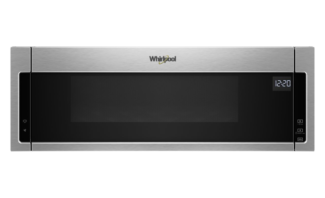 Whirlpool 1.1 Cu. Ft. Heritage Stainless Steel Low Profile Microwave Hood Combination