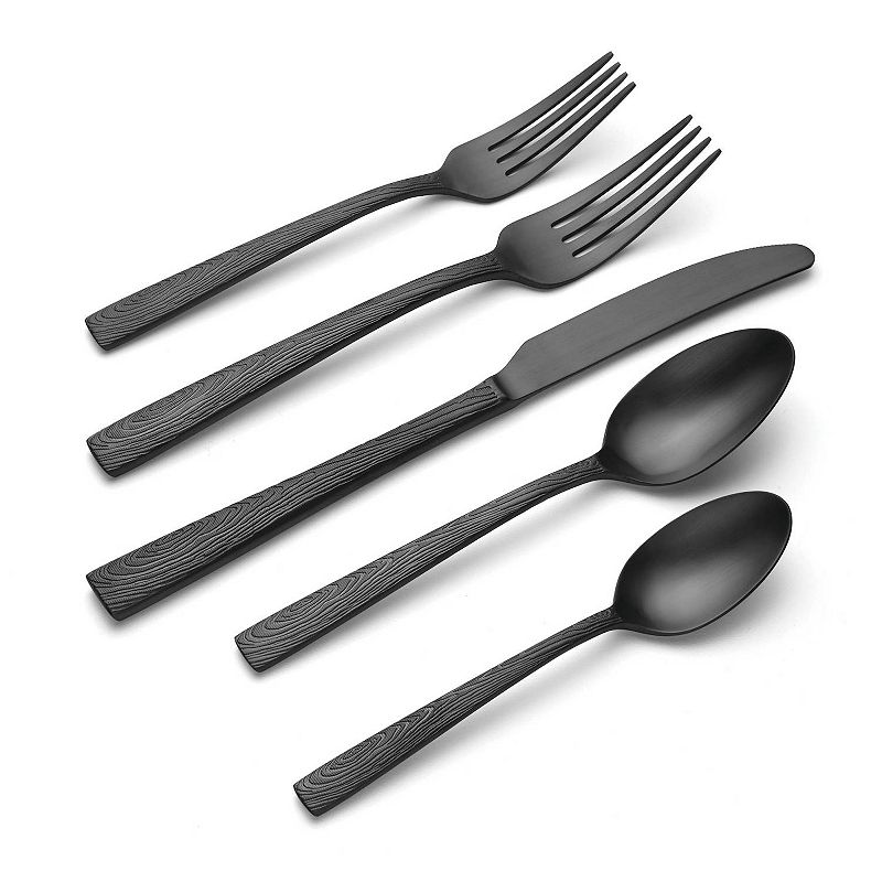 Oneida Elmcrest Midnight 20-pc. Flatware Set