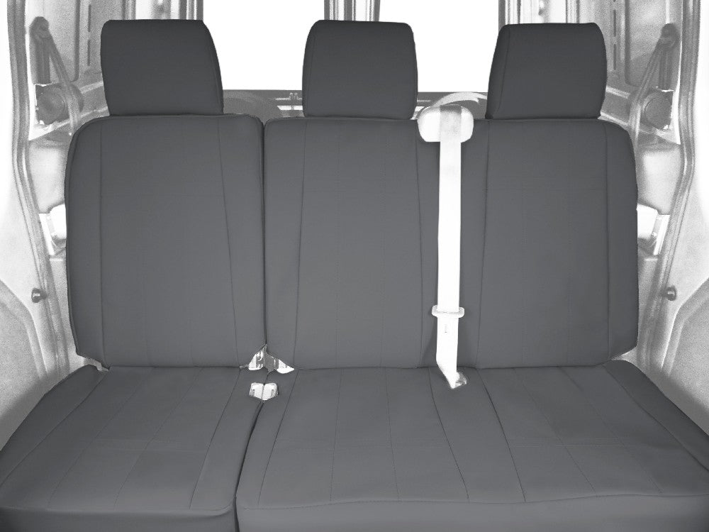 2012-2015 Honda Pilot Center Row 60/40 Split Bench Light Grey Insert and Trim DuraPlus Custom Seat Cover