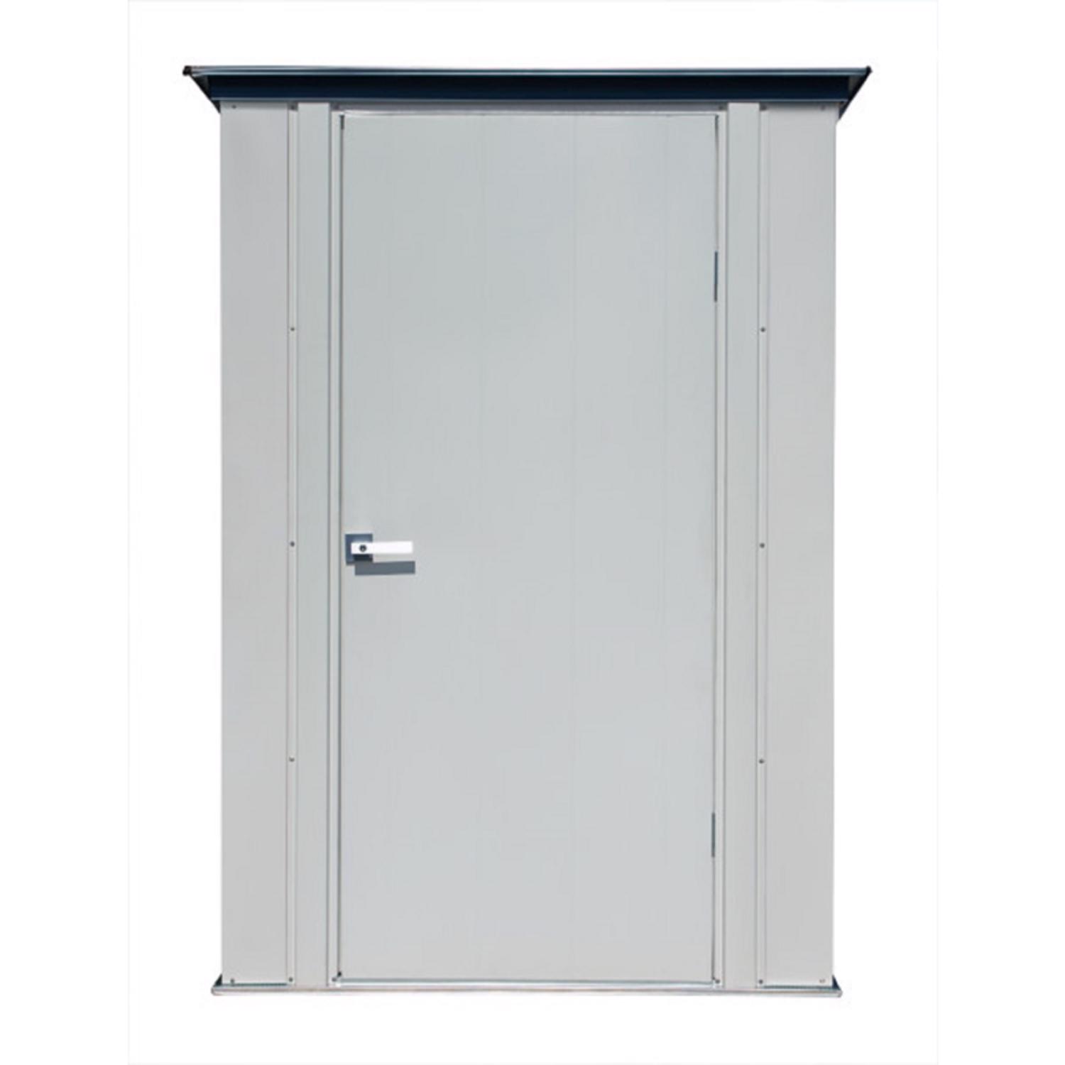 ShelterLogic Spacemaker 4 ft. x 3 ft. Metal Vertical Pent Storage Shed without Floor Kit