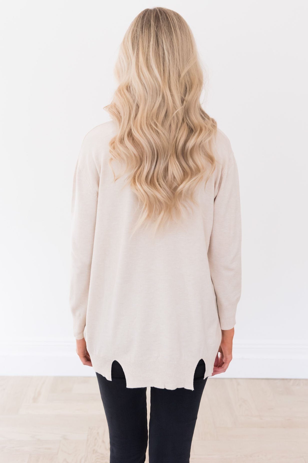 Live in The Moment Oversize Sweater