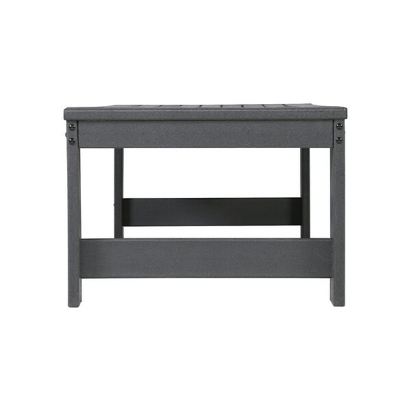 Signature Design by Ashley Amora Outdoor Poly All Weather Coffee Table