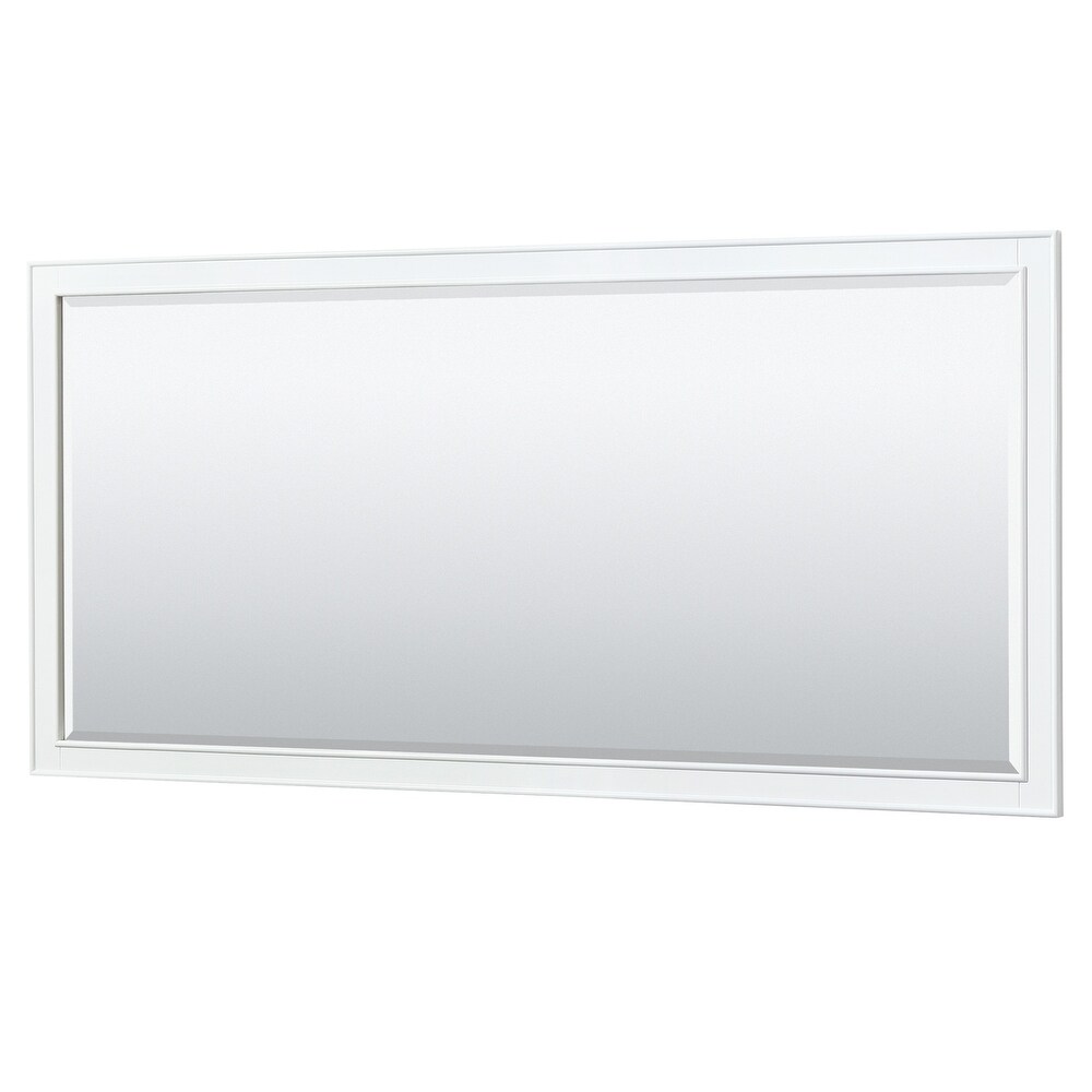 Deborah 80 inch Double Vanity  Quartz Top  70 inch Mirror