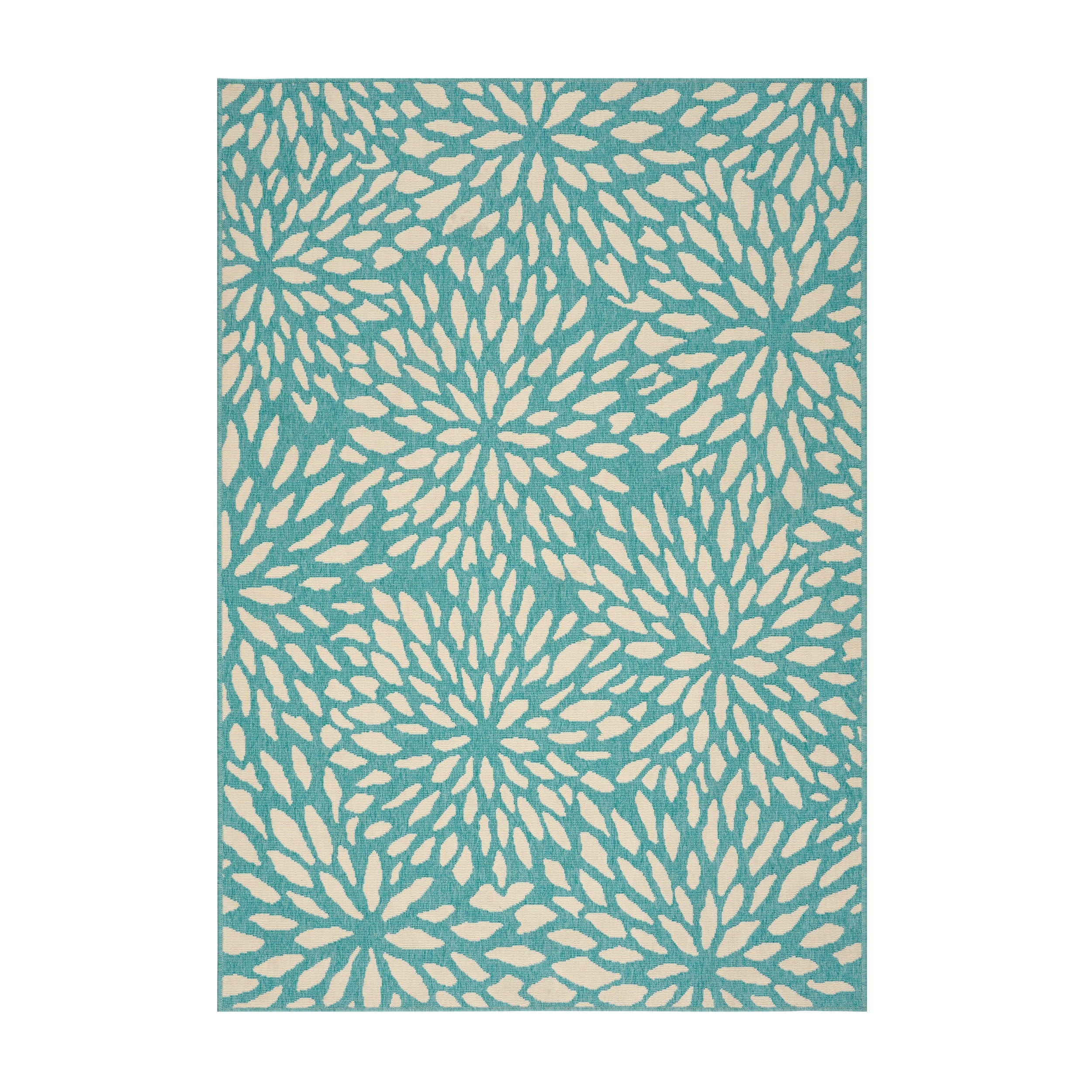 Xenia Outdoor Floral Area Rug