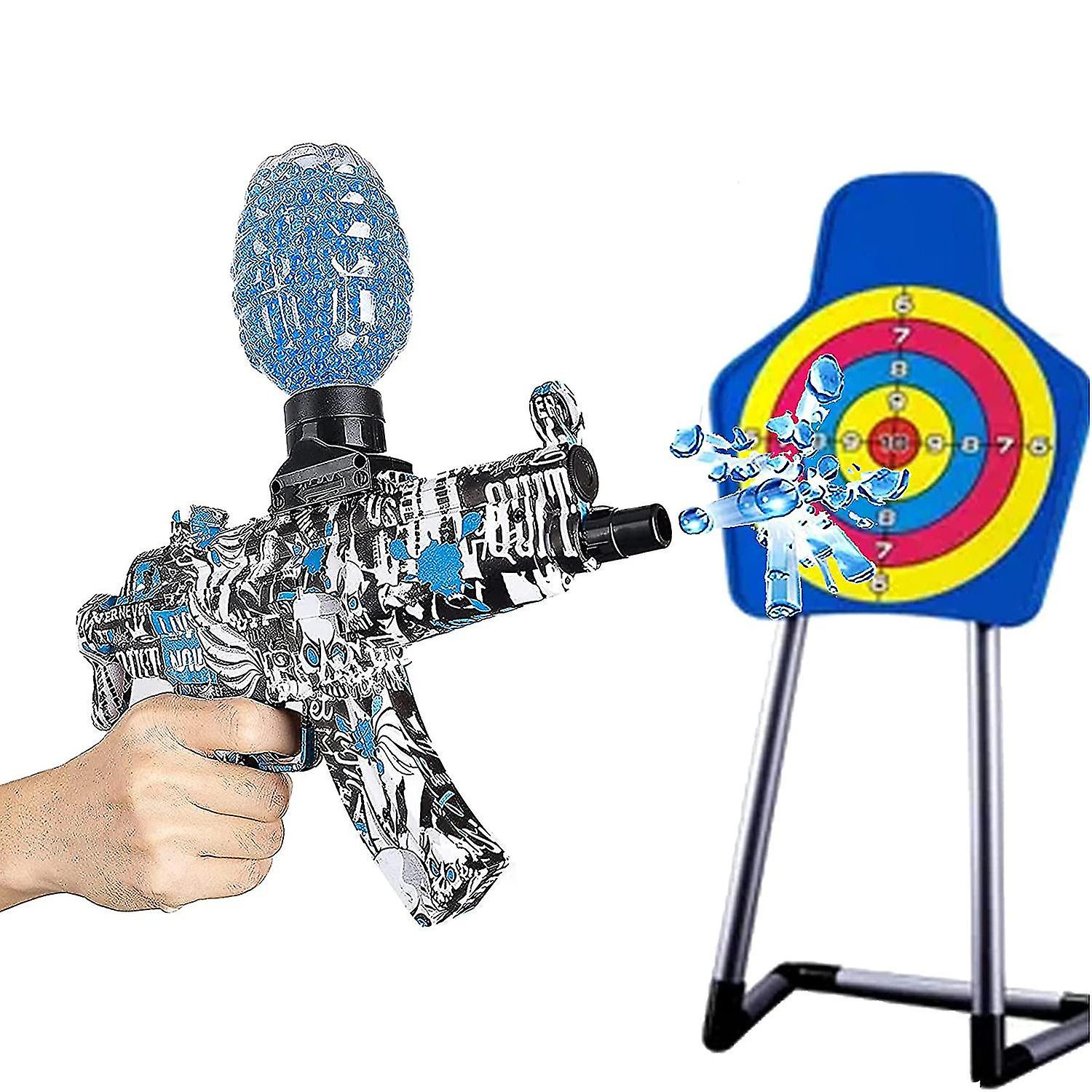 Mp5 Plastic Automatic Pistol Gel Ball Splatter Gun Electric Gel Ball Blaster Gel Shooter Water Ball Blaster 60000 Hydrogel Balls