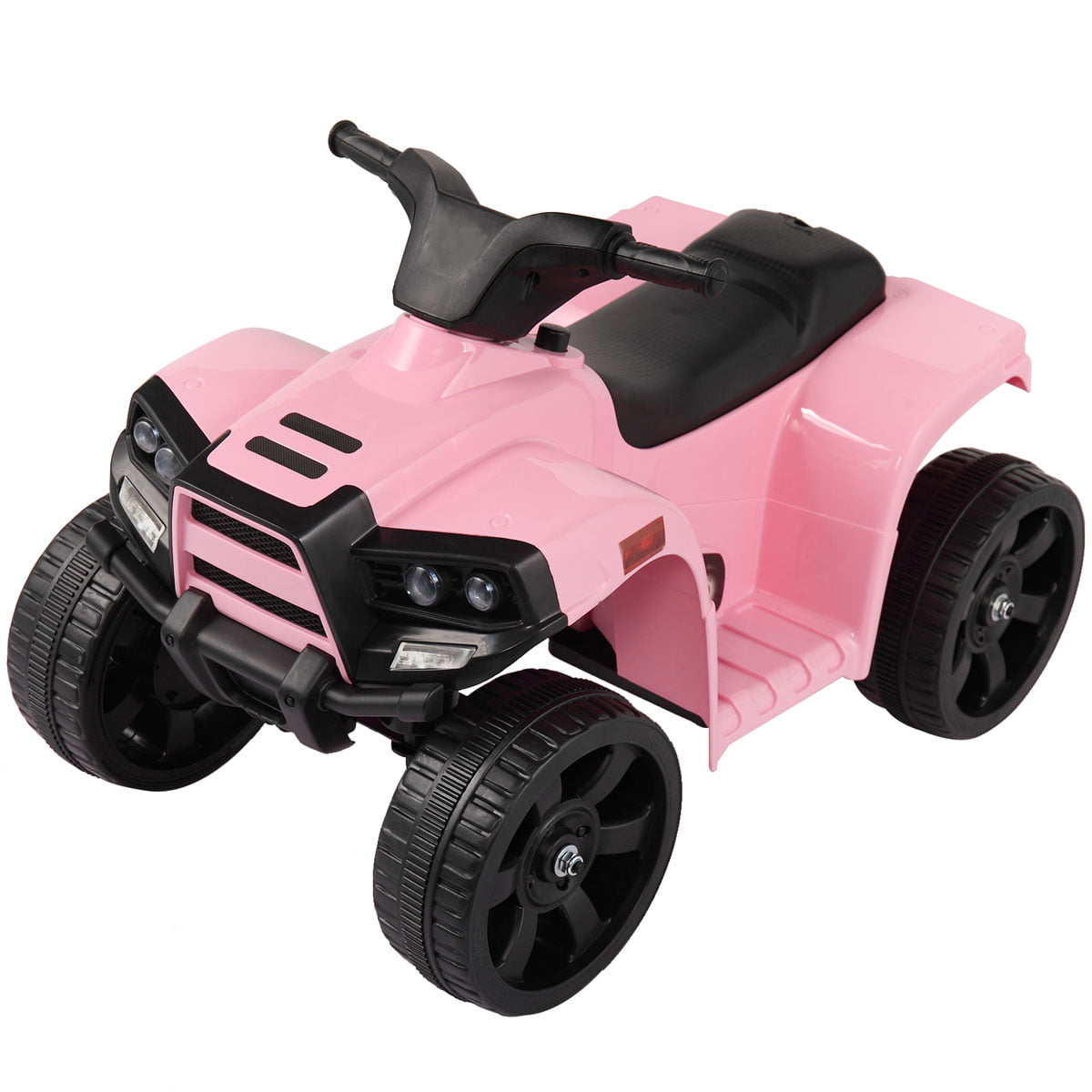 Seizeen 6V Kids 4 Wheeler, Ride On Toy Car Quad Bike, 3mph Safe Speed Kids ATV for Age 1-2.5 Boys/Girls, Pink