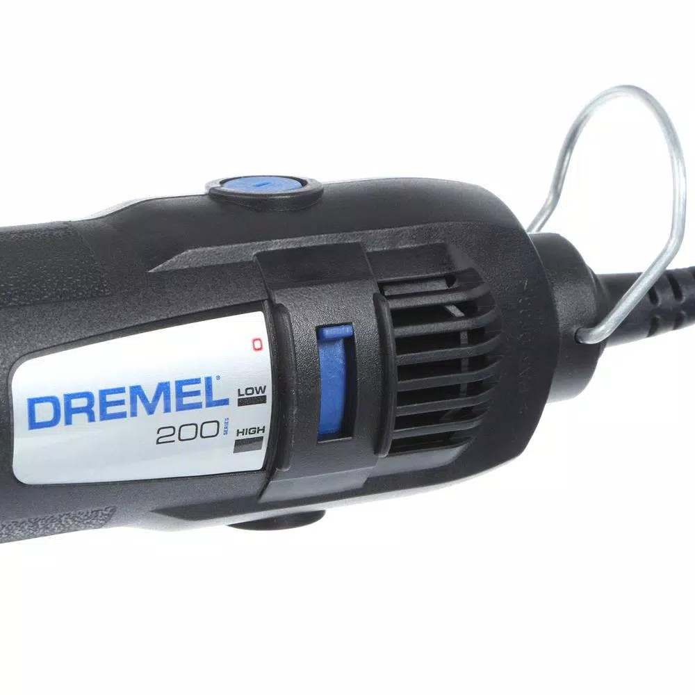 Dremel 200 Series 1.14 Amp Dual Speed Corded Rotary Tool Kit with 21 Accessories and 1 Attachment and#8211; XDC Depot