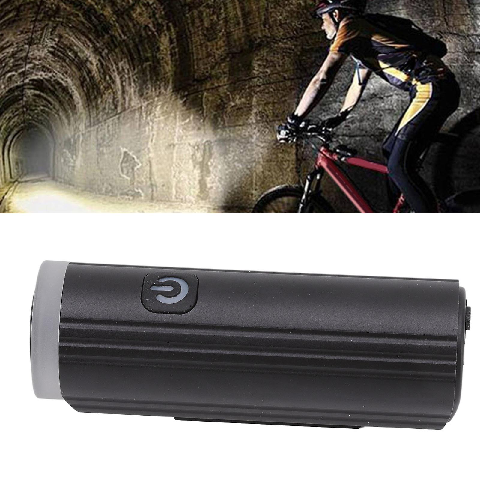 LED Bike Light Multifunctional USB Rechargeable 8 Lighting Modes Memory Switch Mountain Bike Light for Night Riding