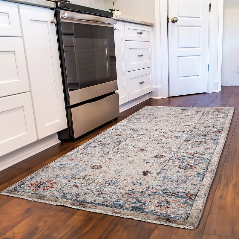 Concord Global Pandora Kashmir Traditional Area Rug