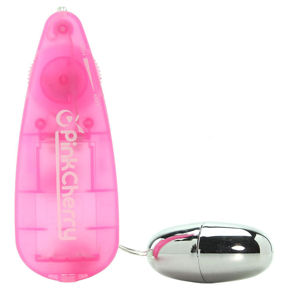 FantasyCherry Slim Teardrop Bullet Vibrator in Pink