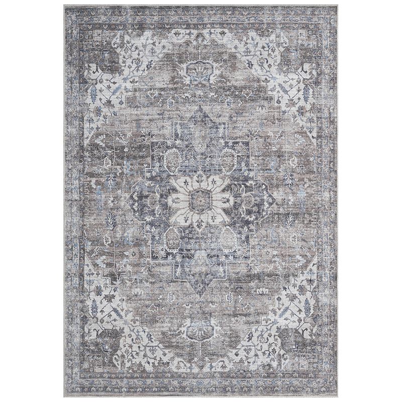 Everwash Callaghan Esther Bohemian Medallion Area Rug or Runner