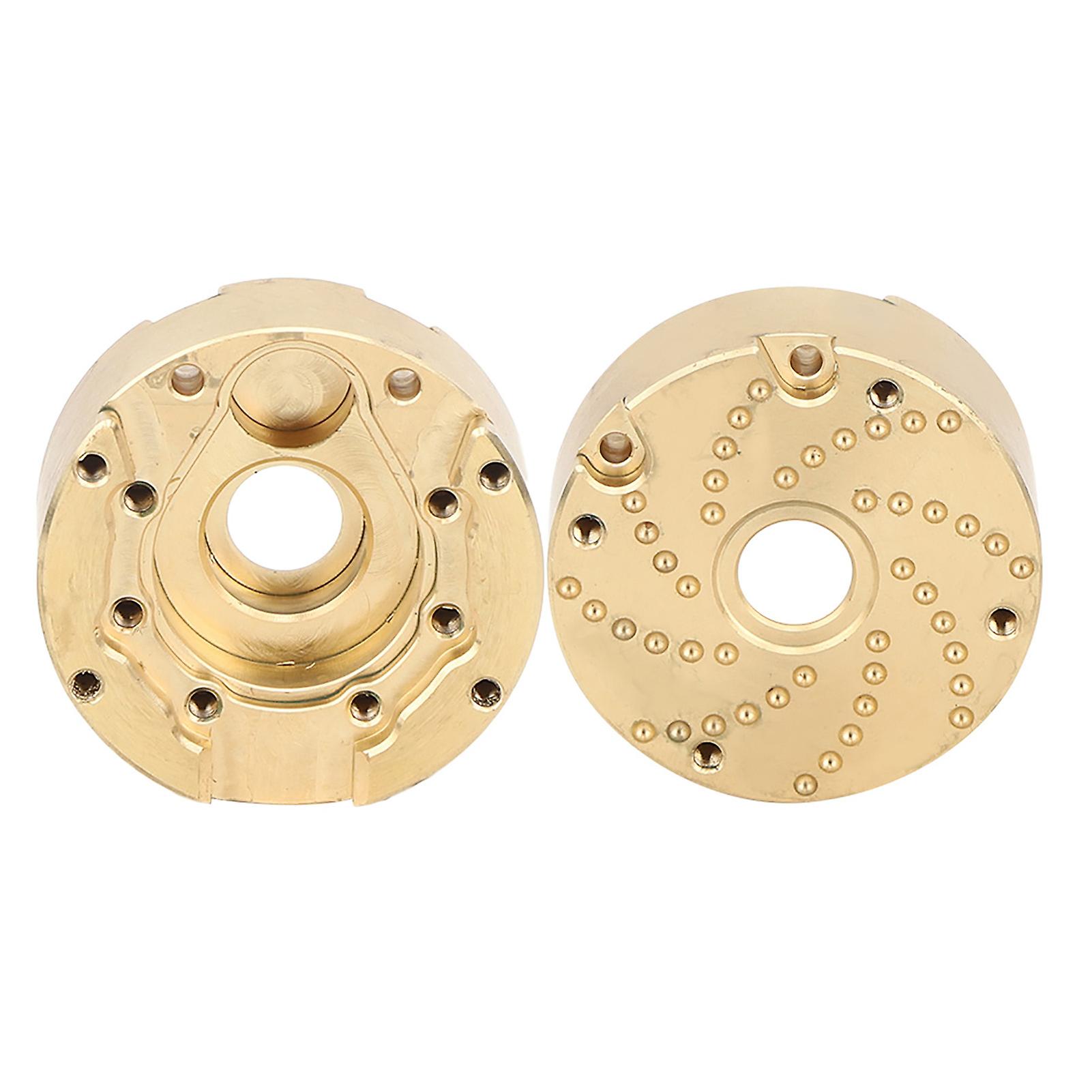 Rc Brass Wheel Hub Counterweight Balance Weight Blocks Fit For Traxxas Trx-4