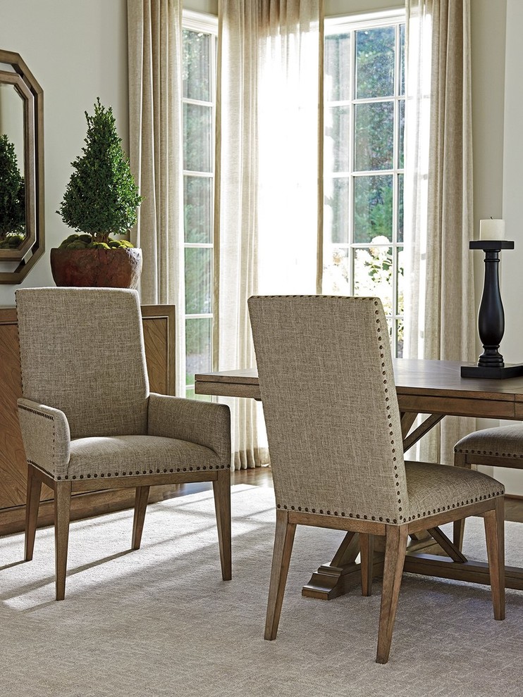 Tommy Bahama Cypress Point Devereaux Arm Chair   Transitional   Dining Chairs   by Emma Mason  Houzz