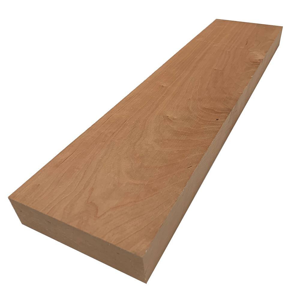 Swaner Hardwood 2 in. x 6 in. x 8 ft. Cherry S4S Board OL08051696CE