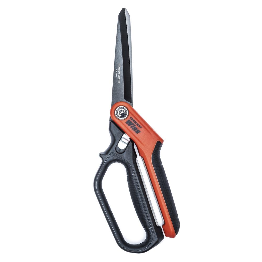 11 Tradesman Shears Single Ring Heavy Duty Titanium Coated ;