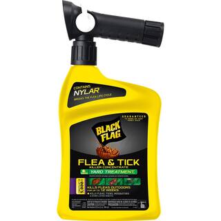 Black Flag Flea and Tick Killer 32 oz. Concentrate Yard Ready-to-Spray HG-11108-2