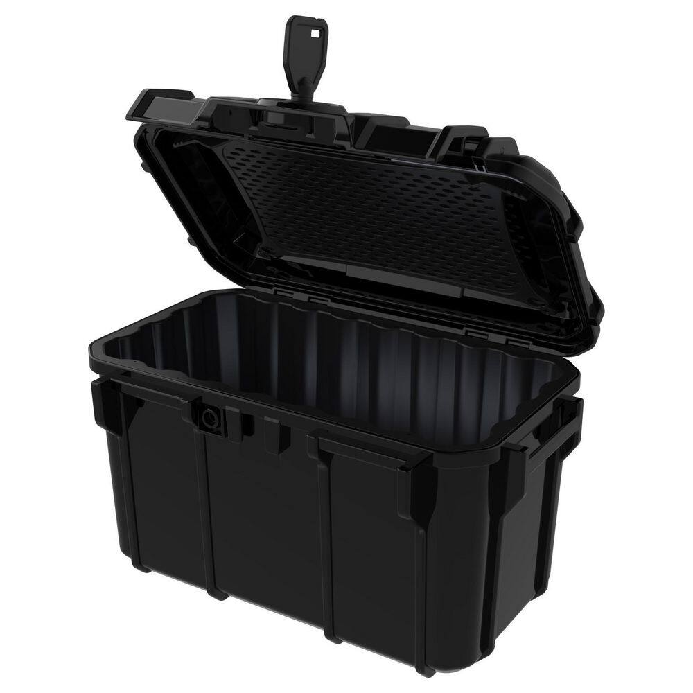 Seahorse 5.8 in. Black Watertight Tool Case SE59BK