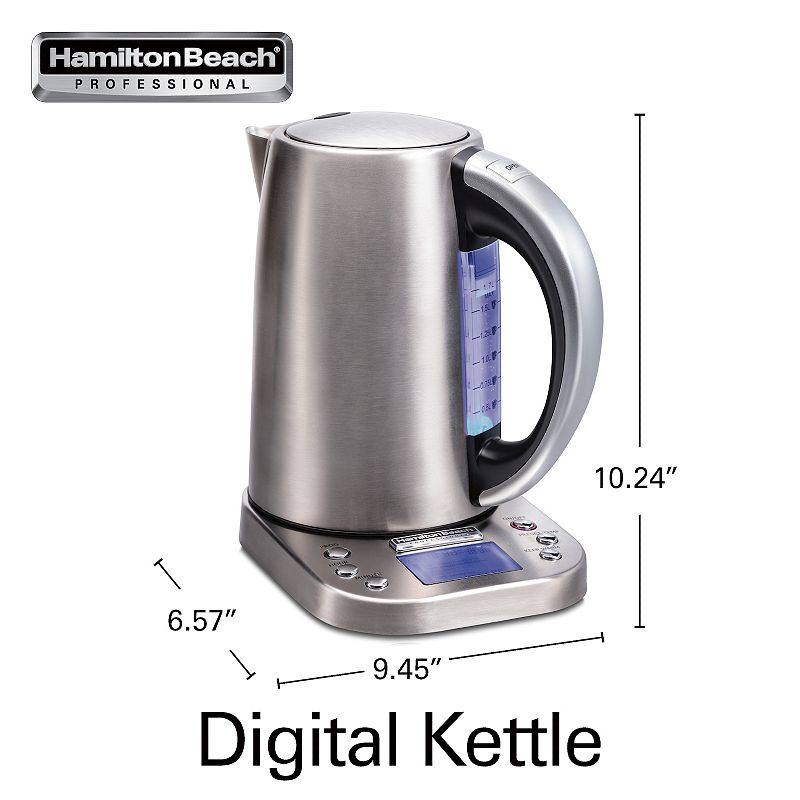 Hamilton Beach Professional 1.7-Liter Digital Kettle