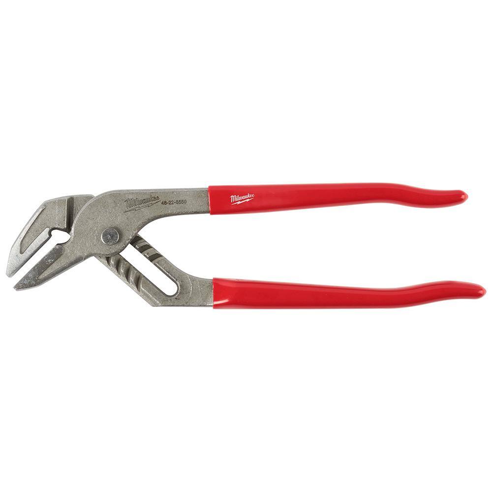 MW 10 in. Dipped Grip Smooth Jaw Pliers 48-22-6550