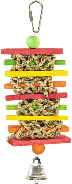 Caitec Featherland Paradise Grass Woven Slats Bird Toy