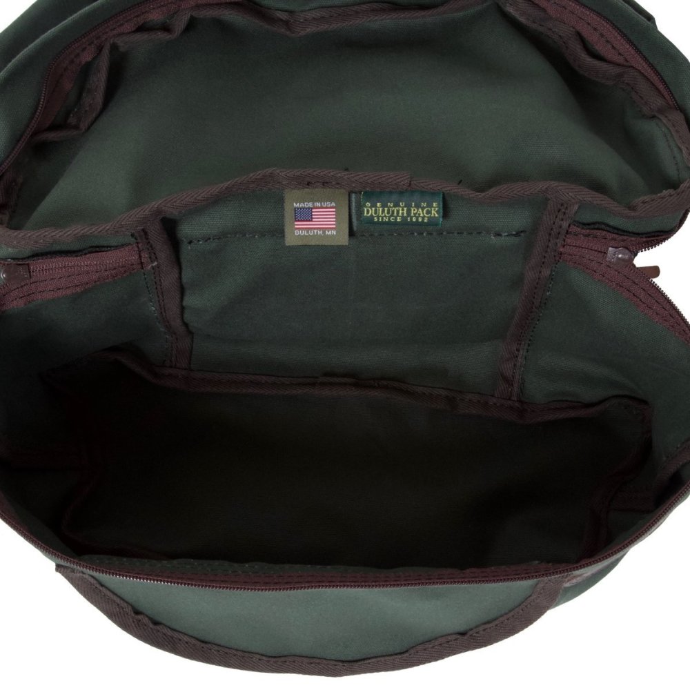 9 Liter Capacity Olive Drab Canvas Lumbar Pack